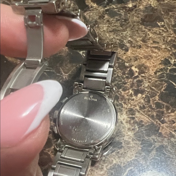 Bulova Silver Chronograph Watch - Picture 3 of 3